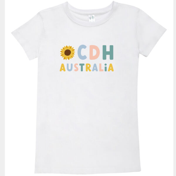 CDH Australia Modern Fit Ladies Tee with Logo Thumbnail
