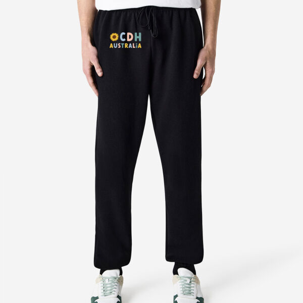 CDH Australia Unisex Fleece Tracksuit Pants with Logo Thumbnail